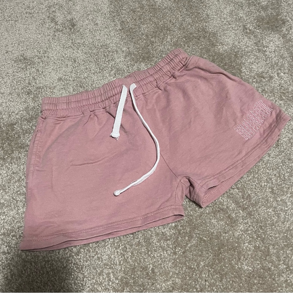 Fleece Shorts ‘Self Love Club’